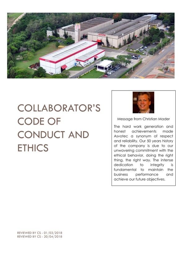 collaborator code conduct ethic
