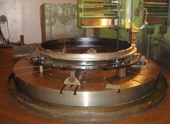 usinagem tampa porta junta turbina